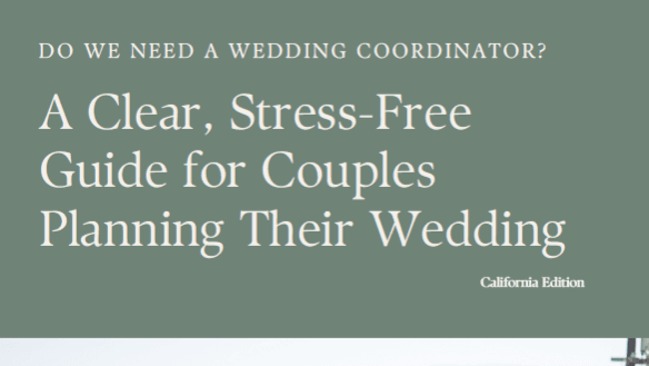 Do We Need a Wedding Coordinator?