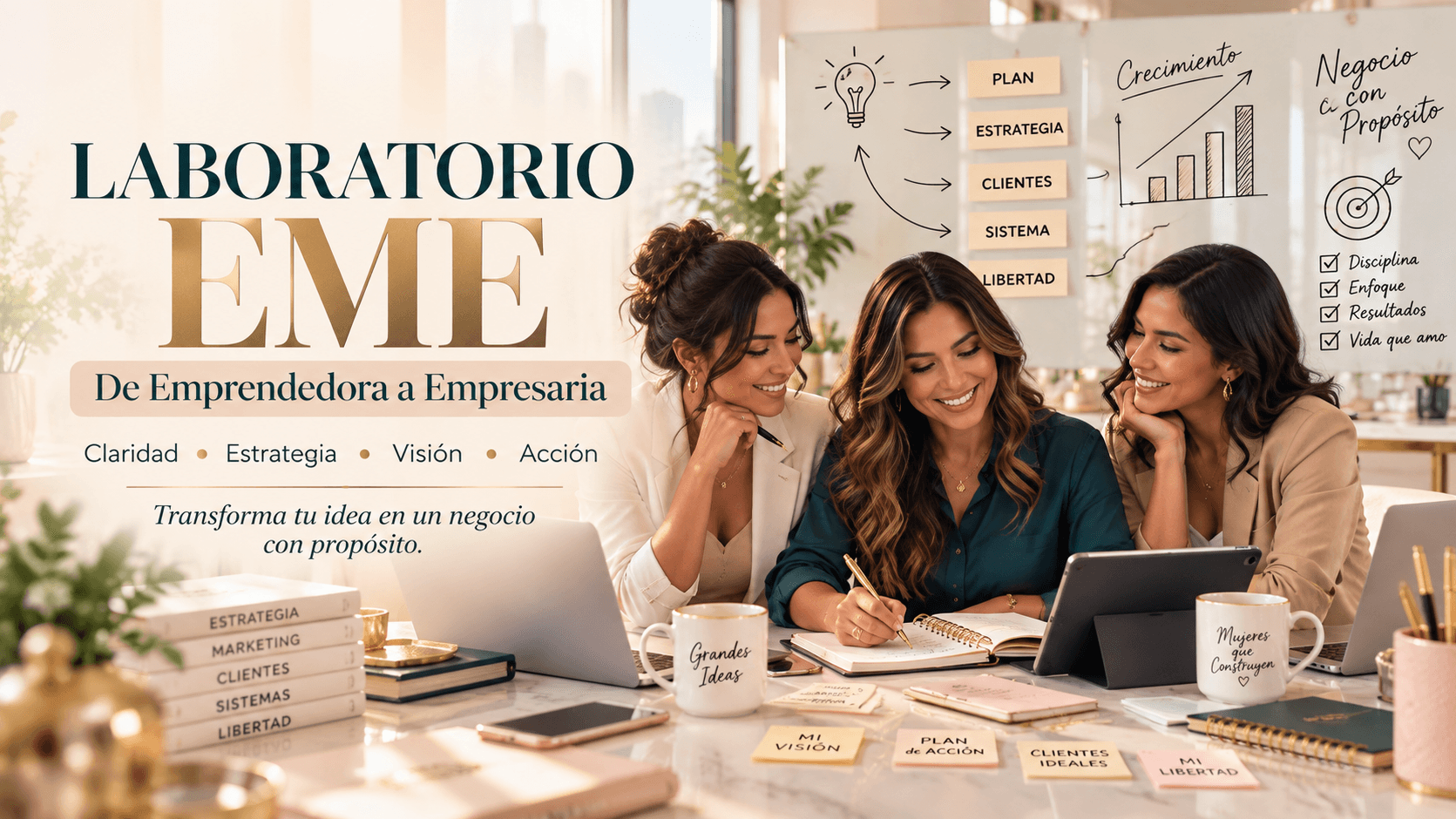 Laboratorio EME: De Emprendedora a Empresaria