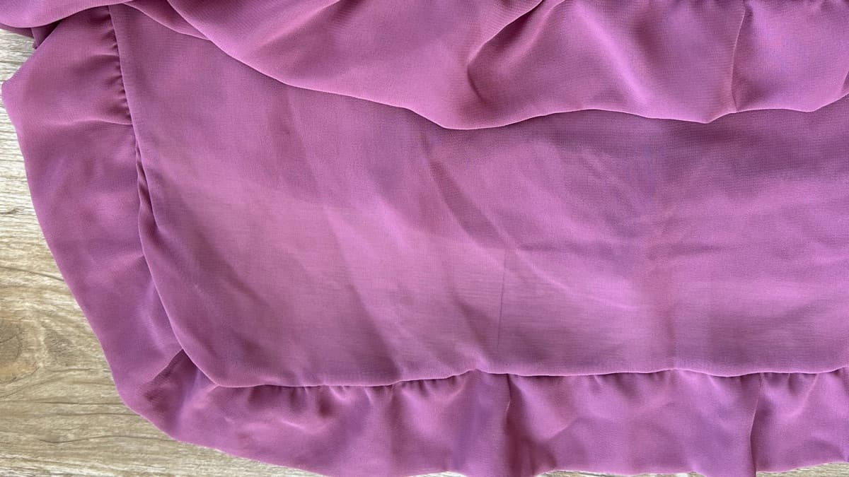 Very Large Pastel Purple Dikhlo with Ruffles