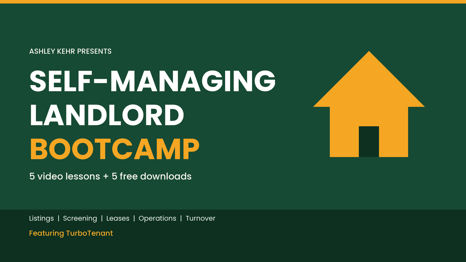 FREE Self-Managing Landlord Mini Course