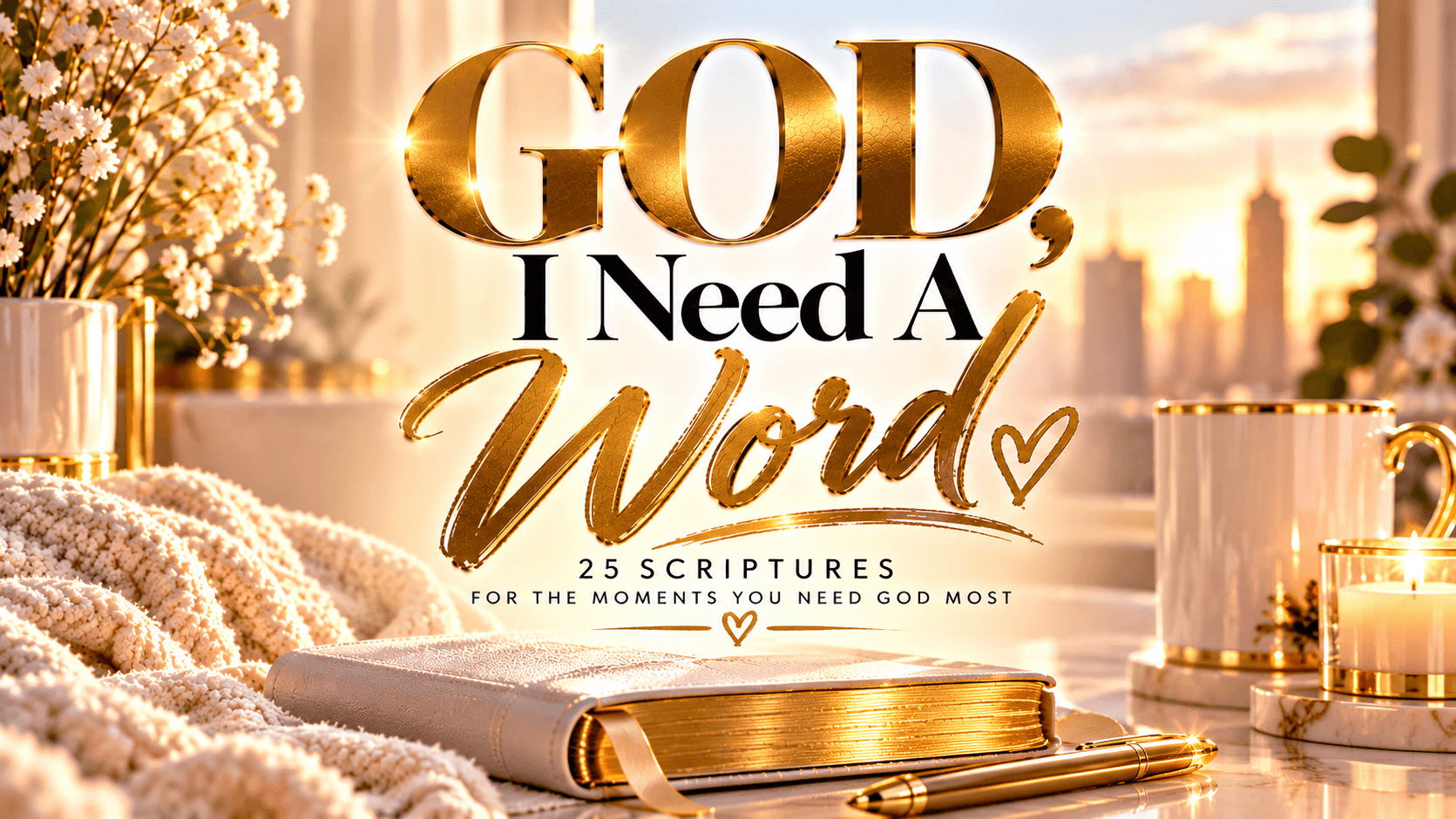 GOD, I NEED A WORD. — When Life Gets Heavy
