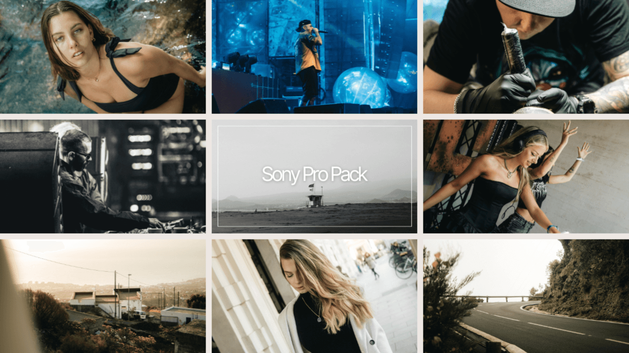 Sony Pro Pack - 5 Lightroom Presets