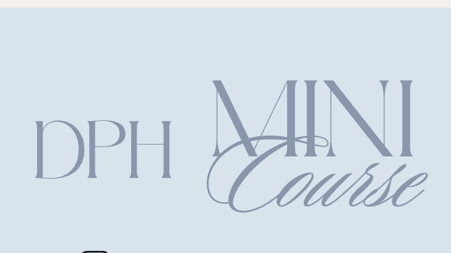 DPH Mini Sneak Peek! 