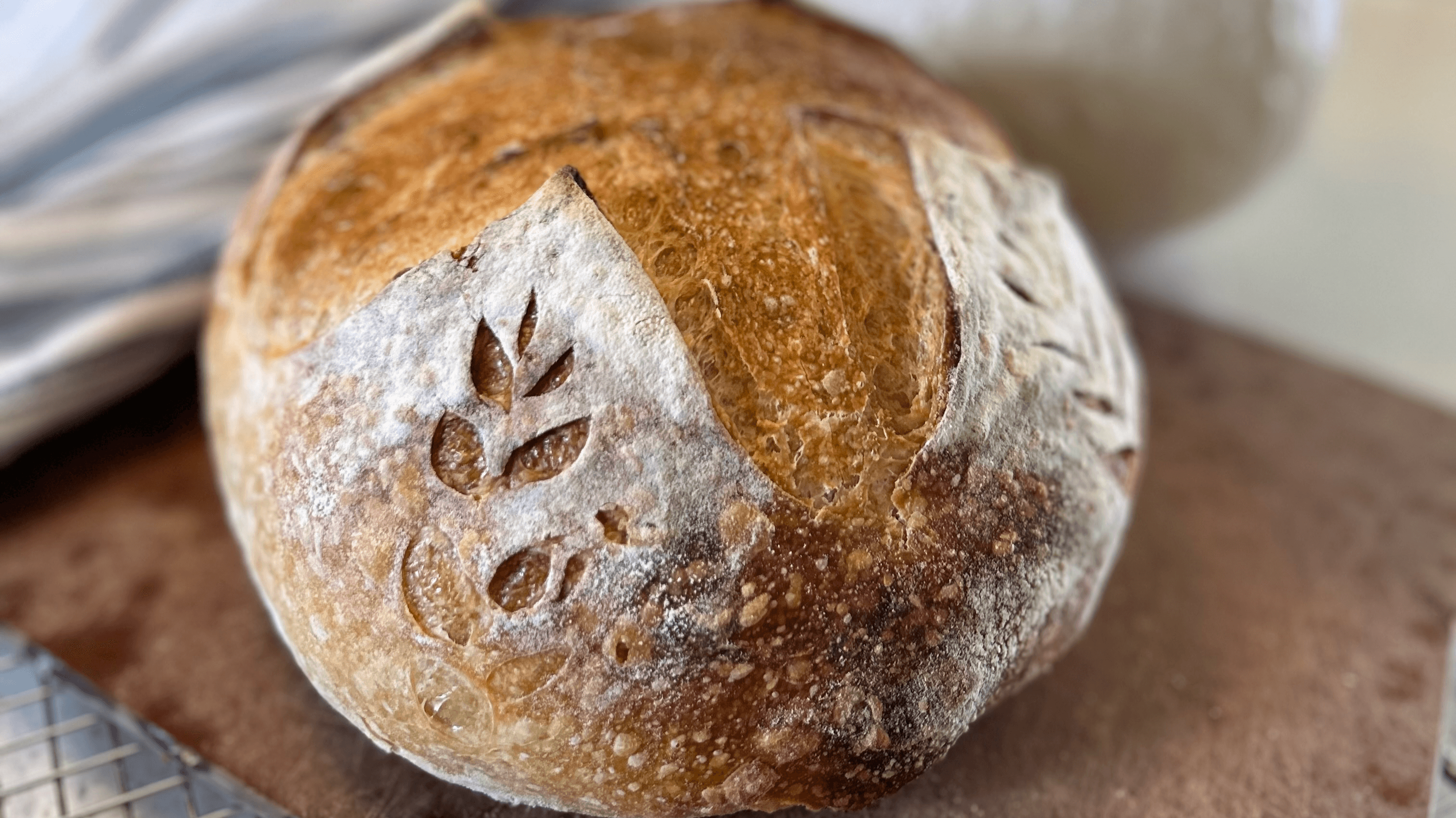 Sourdough Bread - Low Hydration (single loaf)