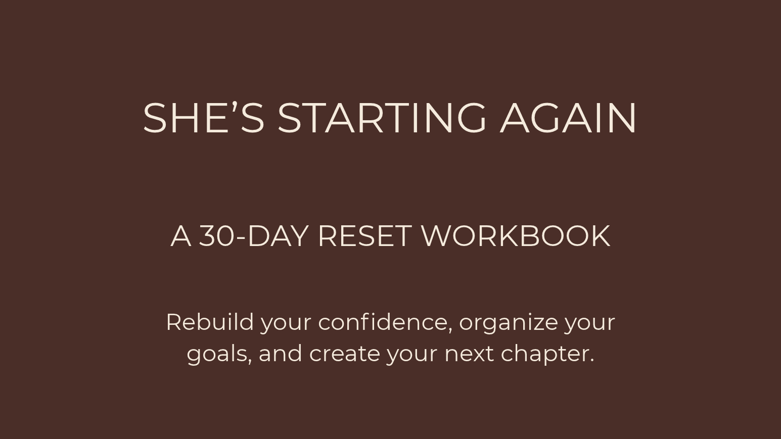 The 30-Day Digital Marketing Reset