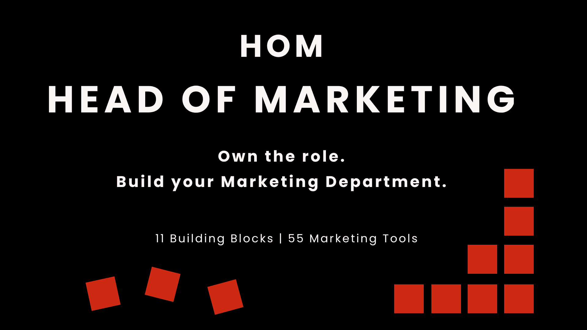 HOM: Head Of Marketing  