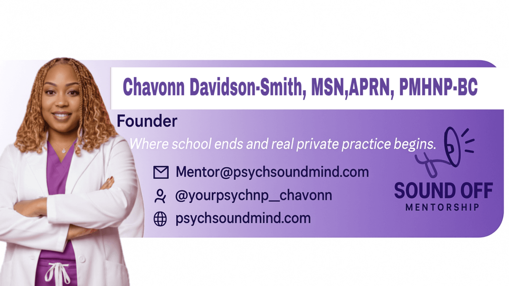 Sound Off Mentorship (Ongoing Support)