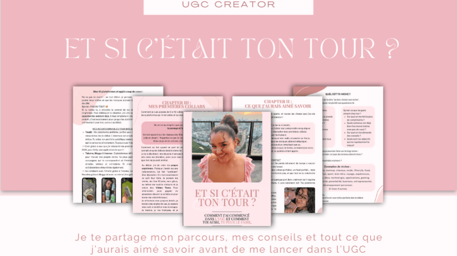 Ebook UGC "Et si c'était ton tour ?"