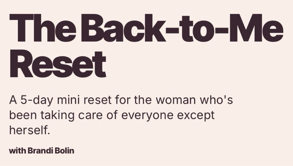 Back-to-Me Reset