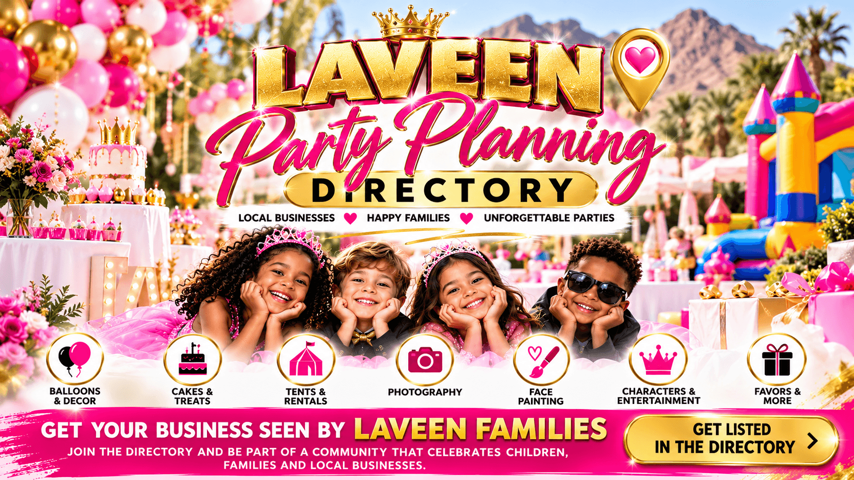 Laveen Party Planning Directory 🎈