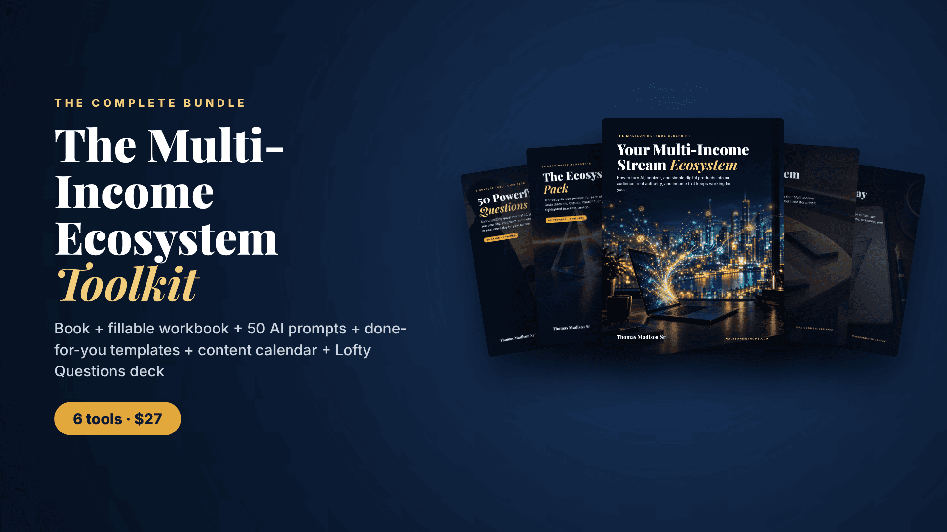 The Multi-Income Ecosystem Toolkit