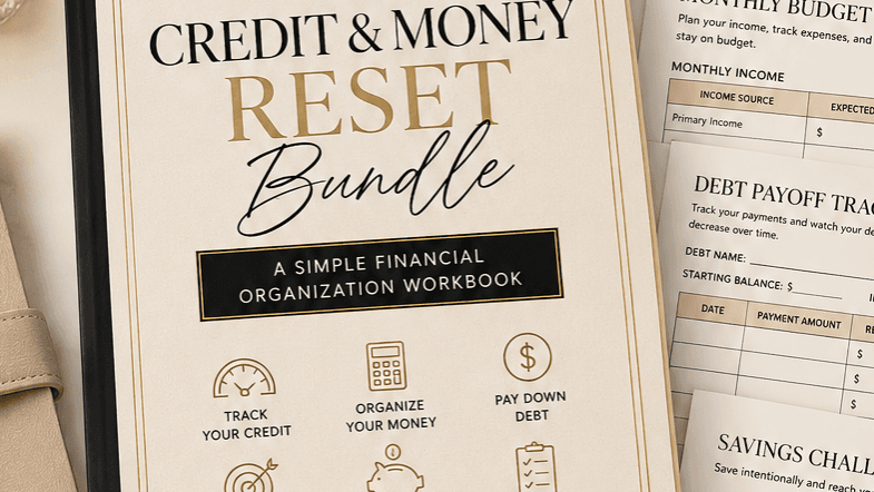    The Credit & Money Reset Bundle