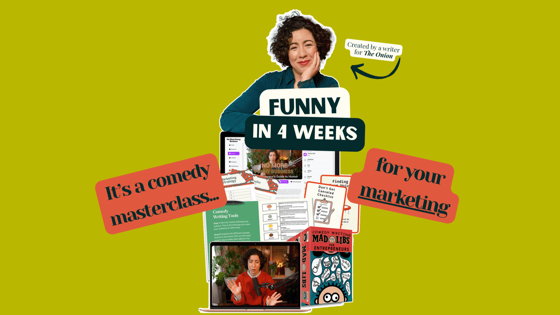 [Self-Paced] Funny In Four Weeks — Marketing