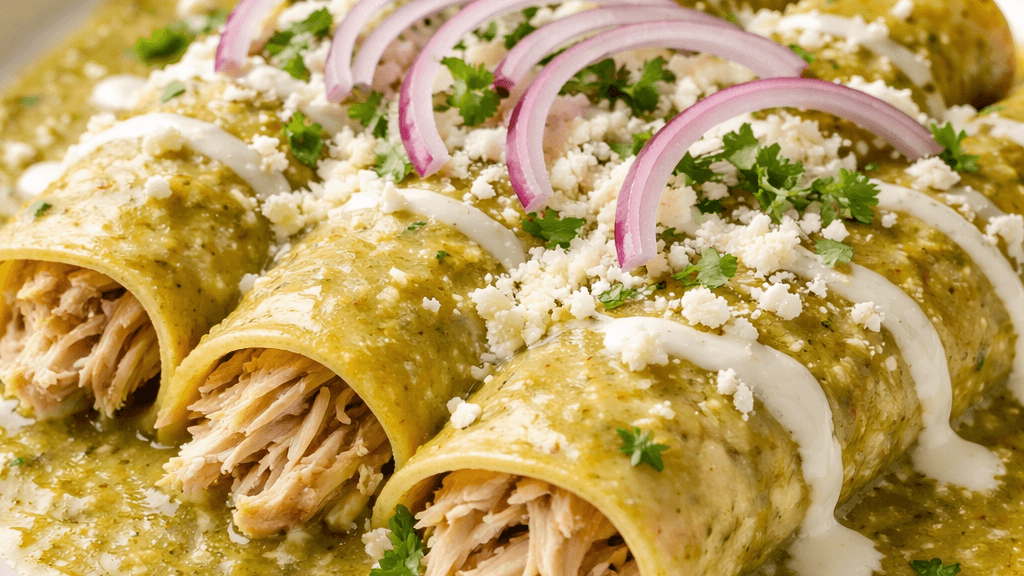 Enchiladas Verdes 