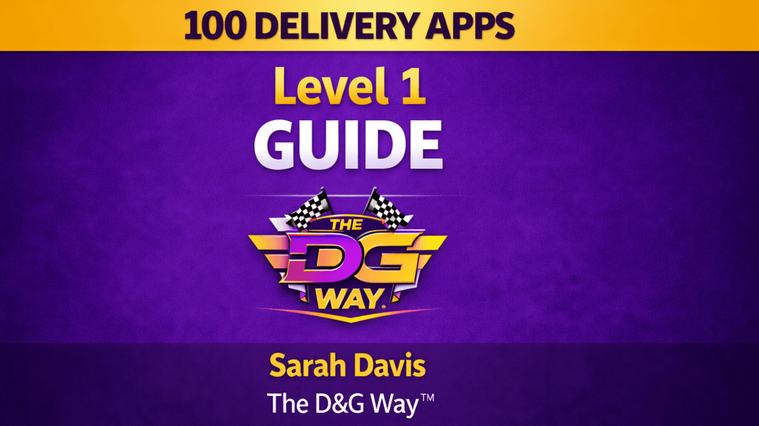 100 Delivery Apps Guide (Level 1) FOR GIG WORKERS