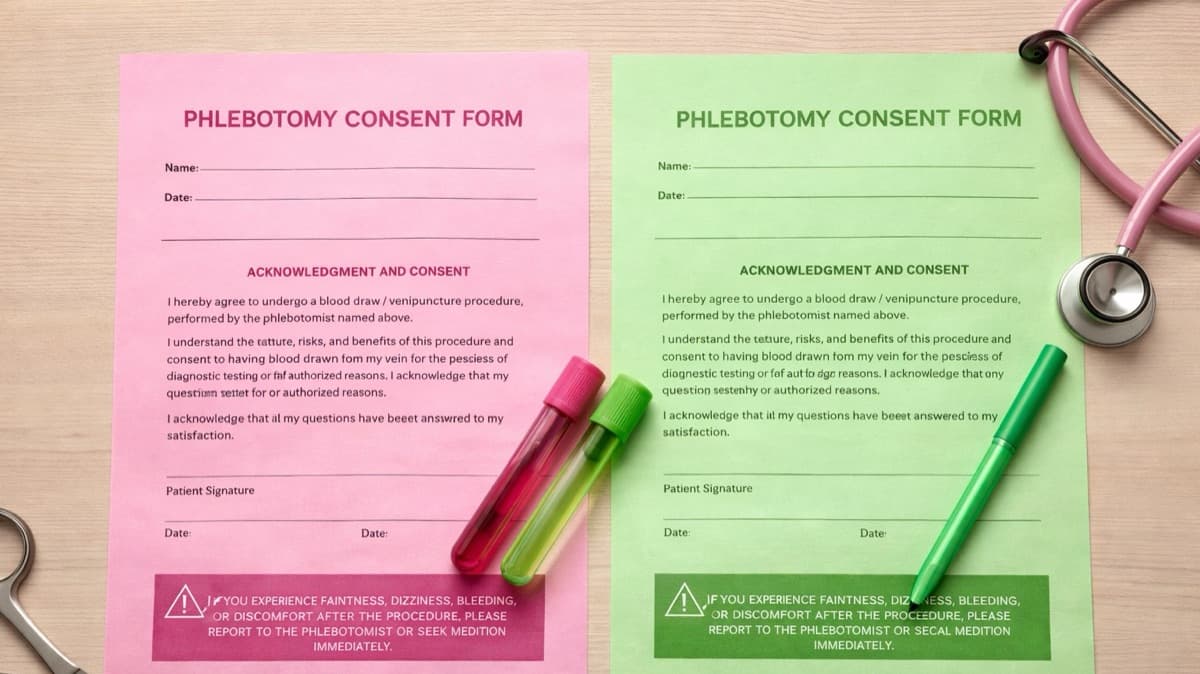 Phlebotomy Consent Forms