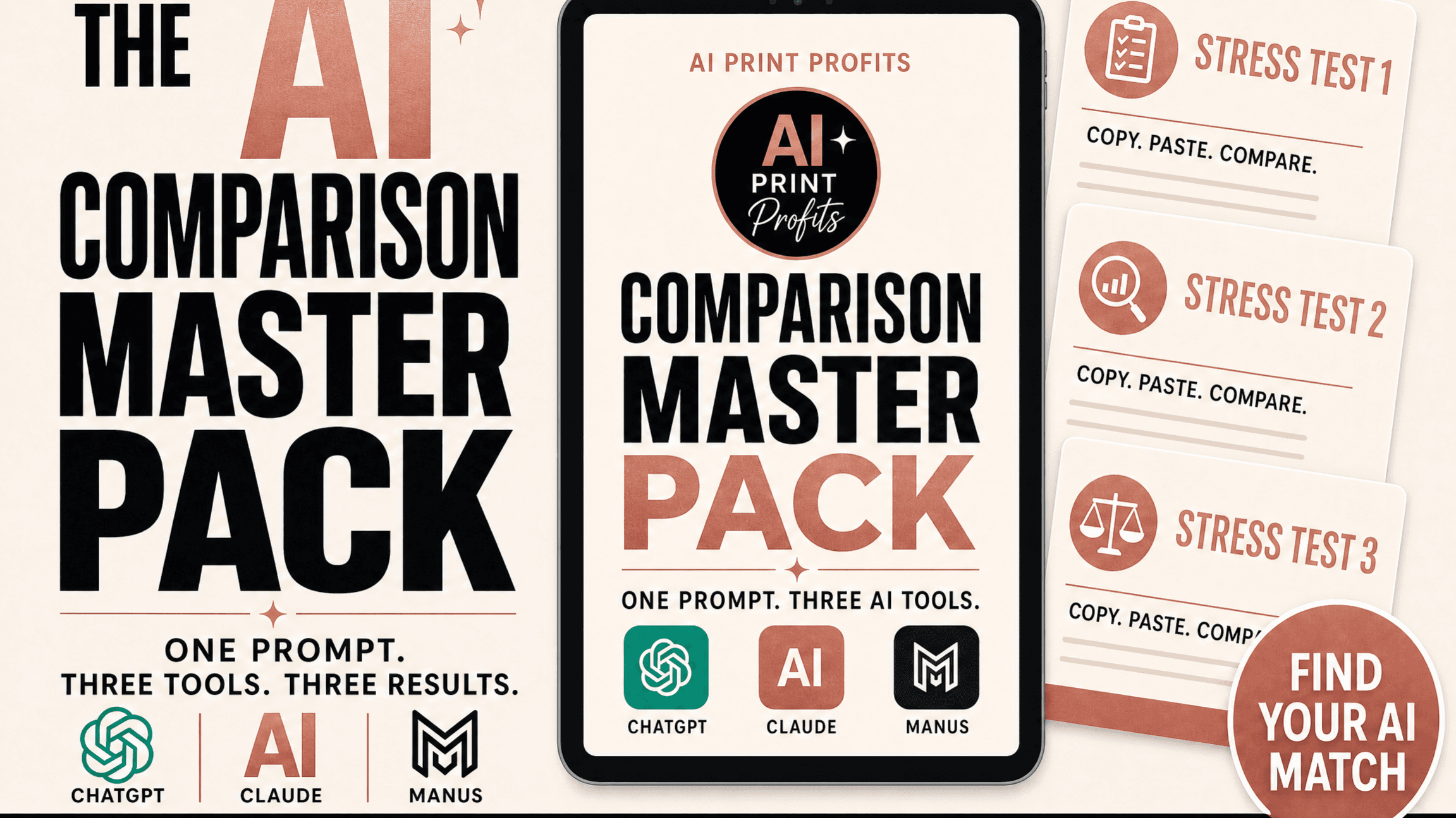AI Comparison Master Prompt Pack
