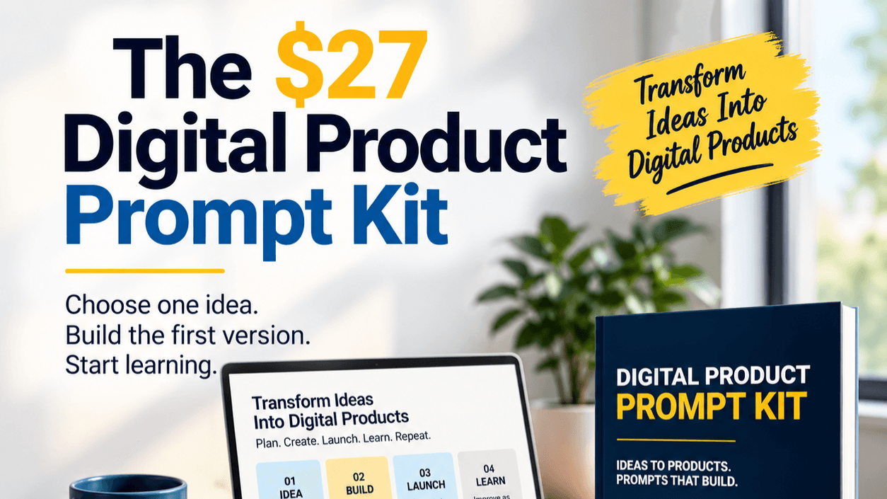 The $27 Digital Product Prompt Kit