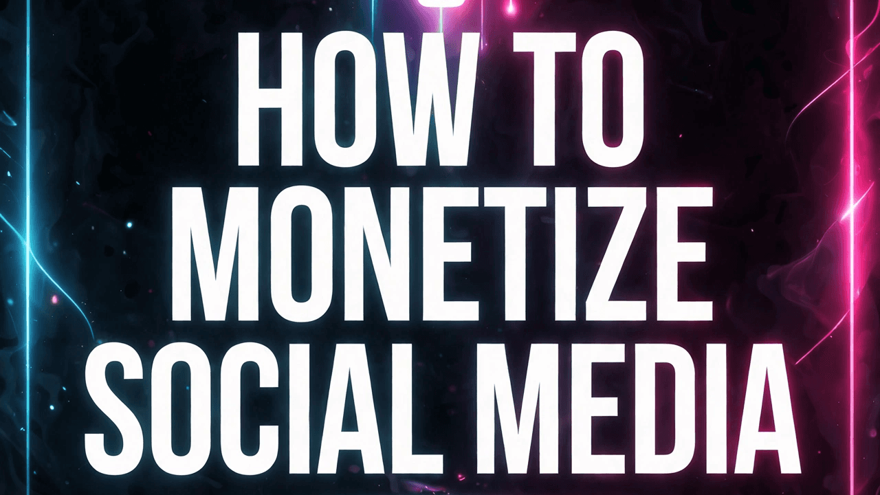 How To Monetize Social Media (E-Guide)