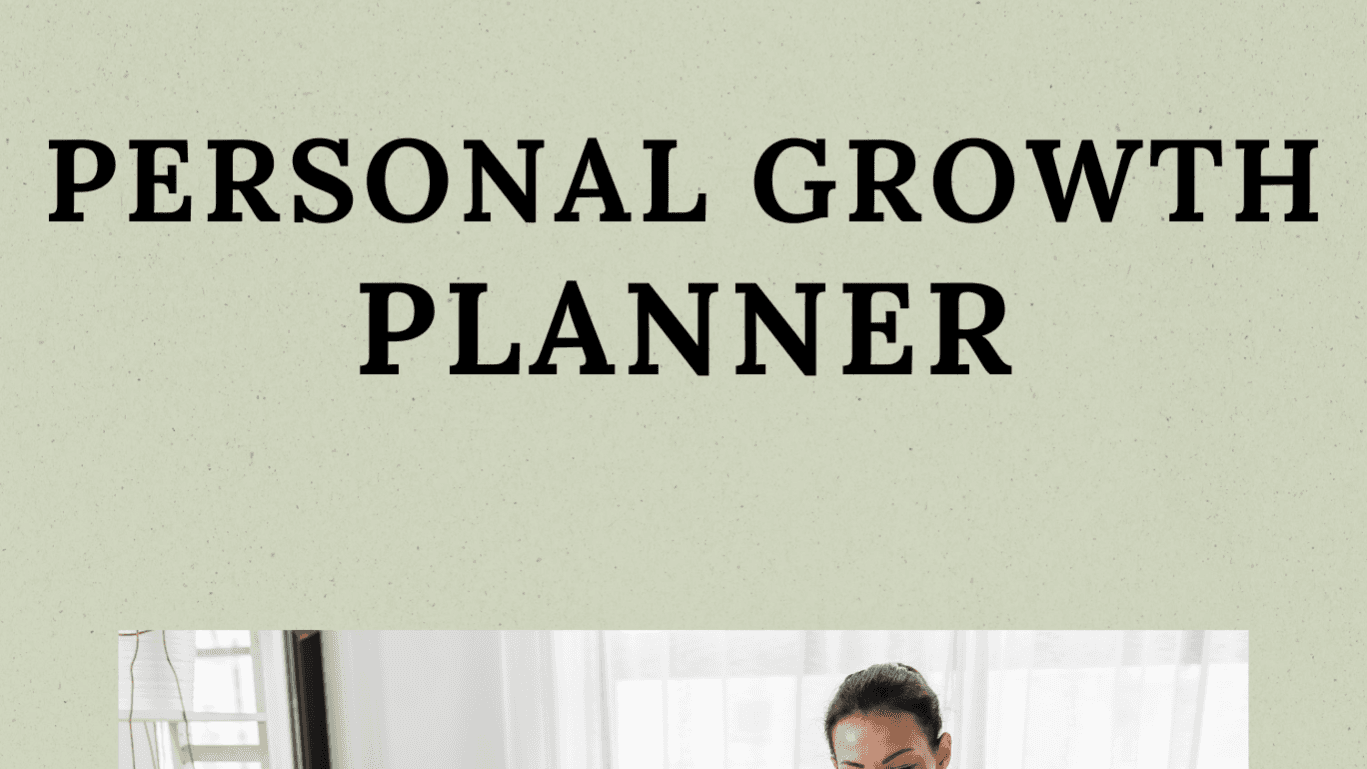 Personal Growth Planner