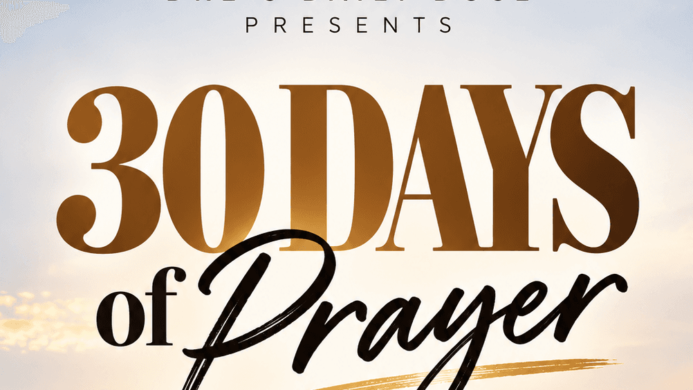 Get 30 days of Prayer