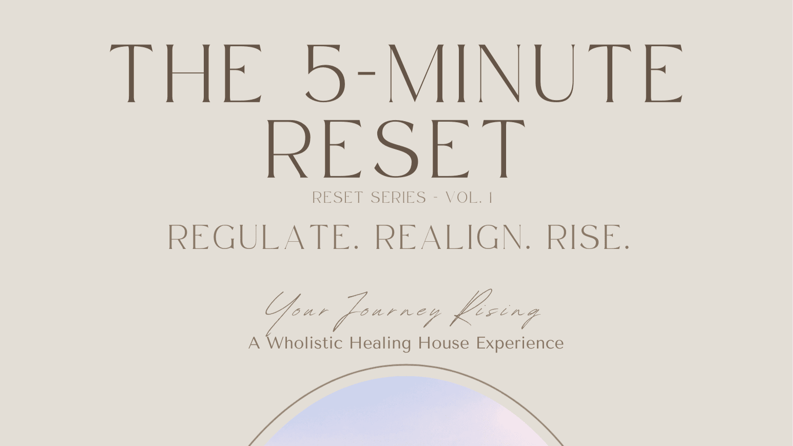 The 5-Minute Reset