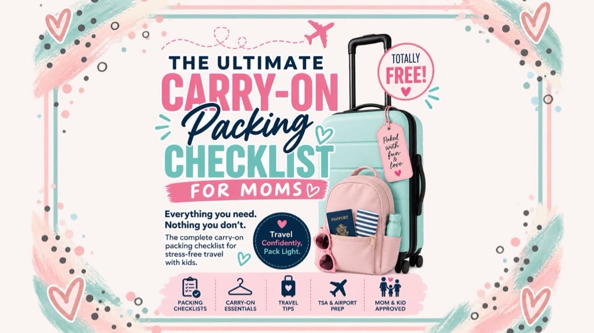 FREE Carry-On Packing Checklist