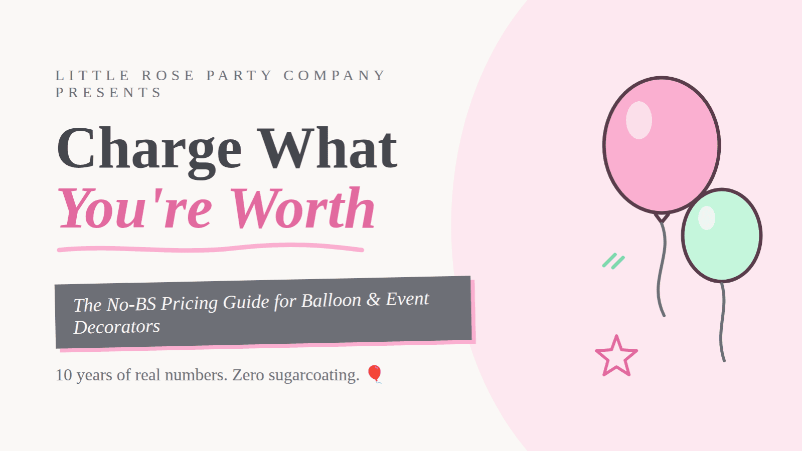 Charge What You're Worth — The No-BS Pricing Guide