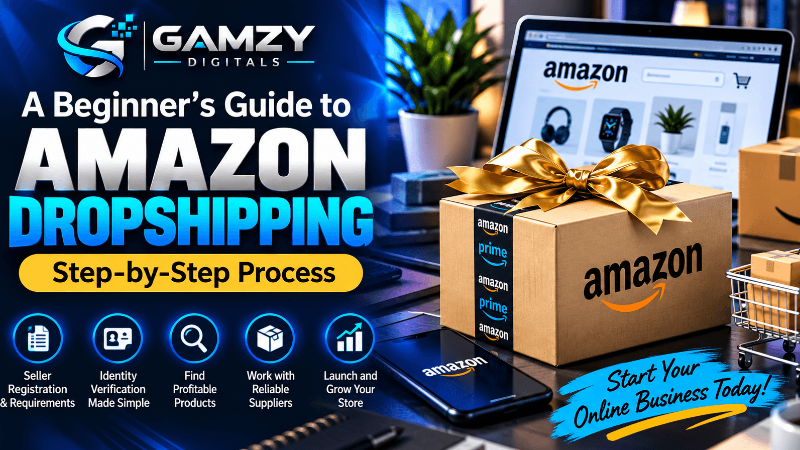 Amazon Dropshipping: Beginner’s Blueprint