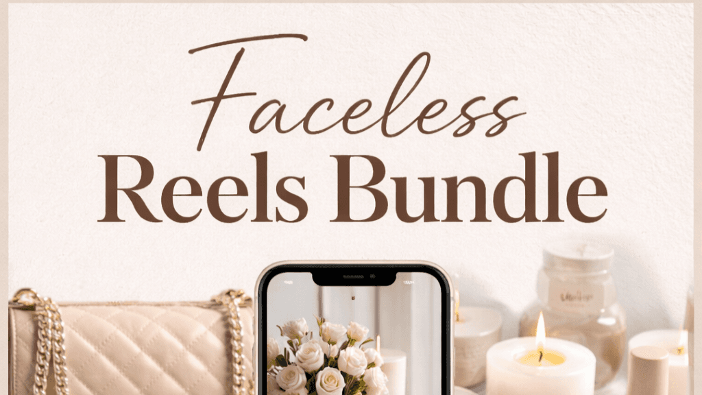 Faceless Luxury Reels Pack + Creator Guide