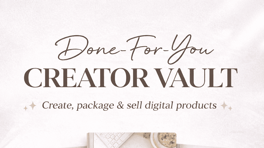 Done-For-You Creator Vaut