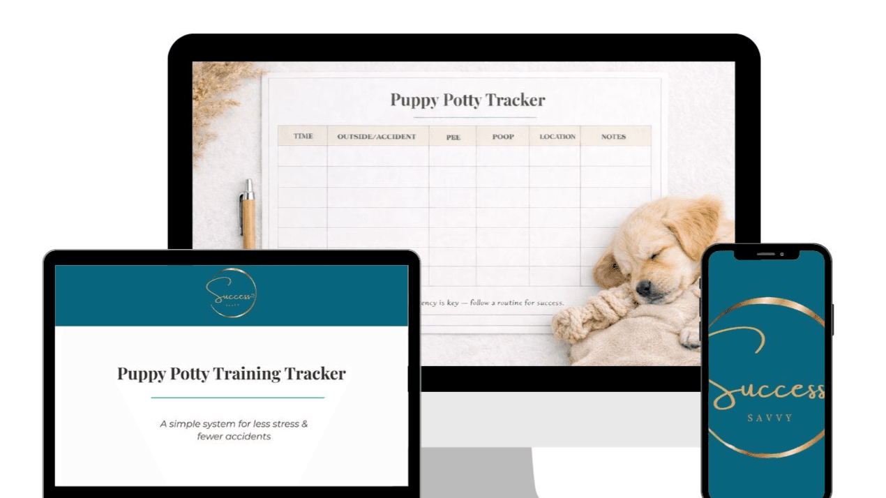 Get My Puppy Potty Training Tracker Now!