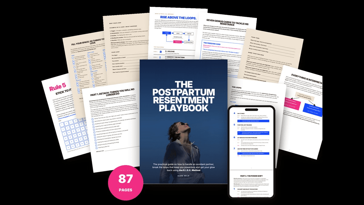 THE POSTPARTUM RESENTMENT PLAYBOOK