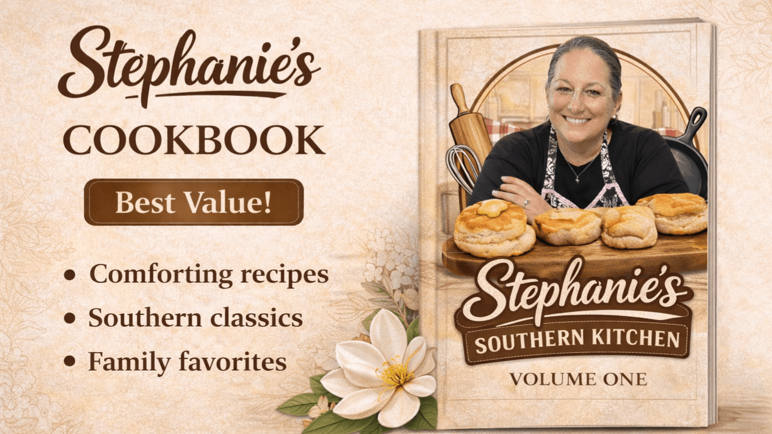 Stephanie’s Southern Kitchen – Cookbook Volume One