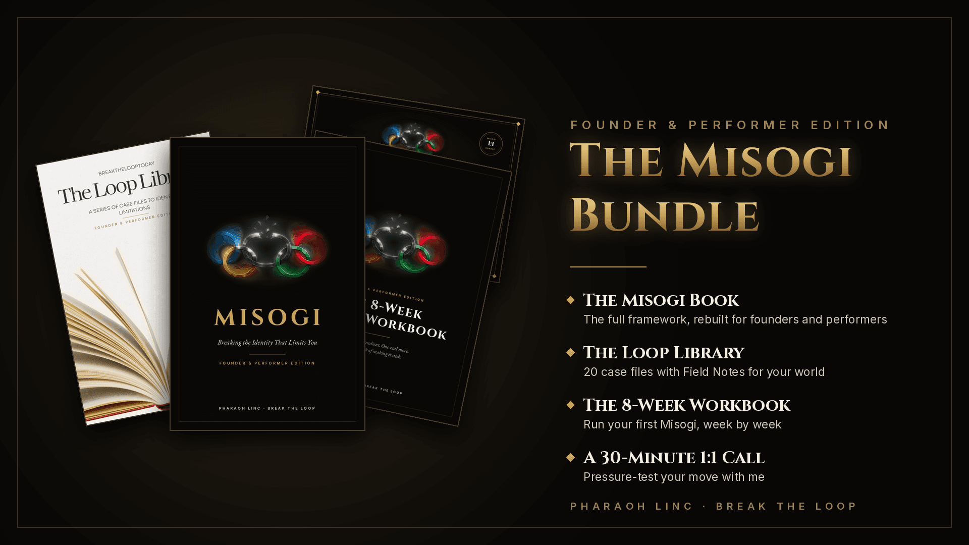 The Misogi Bundle: Founder & Performer Edition