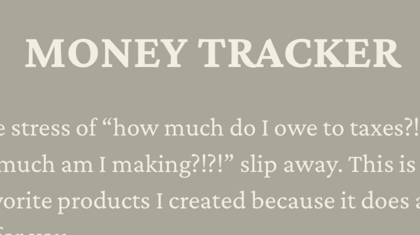 Money Tracker