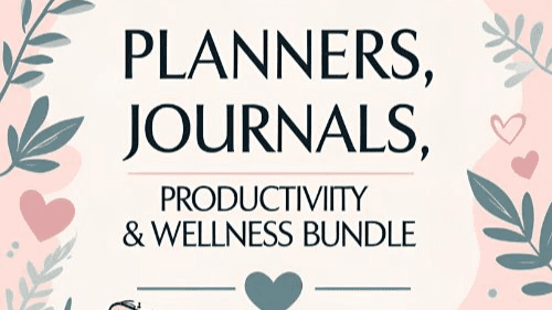 Planners and Journals Bundle- PLR