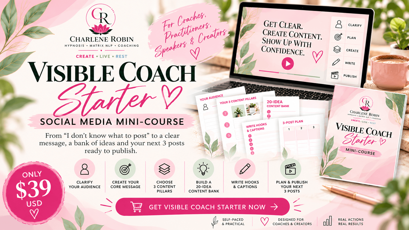  Get Me Visible Now  Social Media Mini-Course Now!