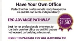 ERO ADVANCED PATHWAY