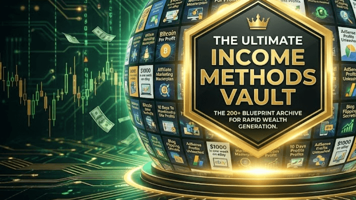 THE ULTIMATE INCOME METHODS VAULT part 1