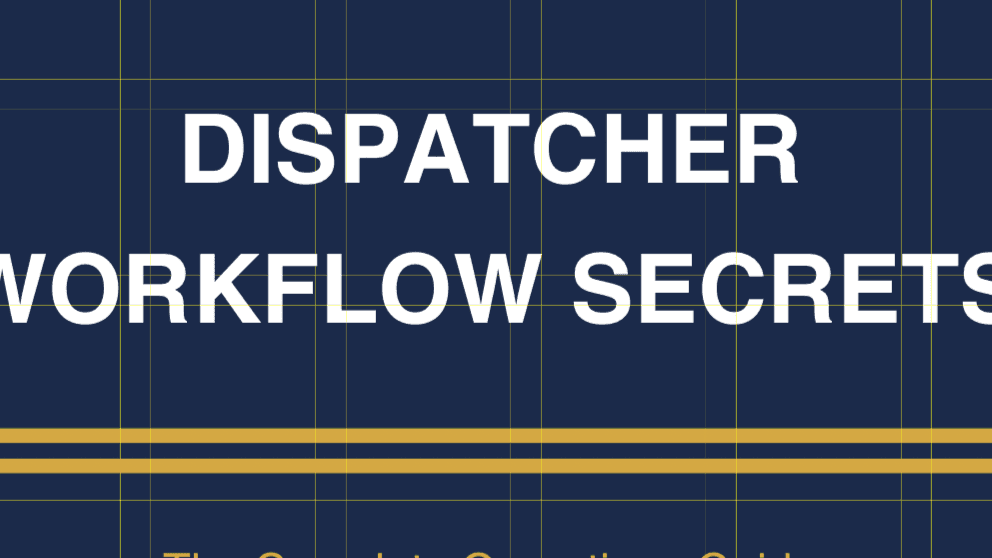 Dispatcher Work flow 