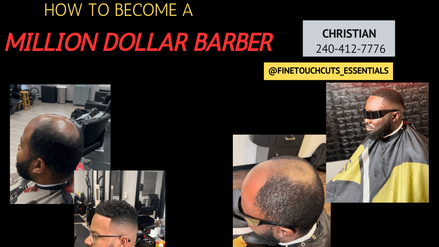 How To Become A Million Dollar 💰 Barber 💈 