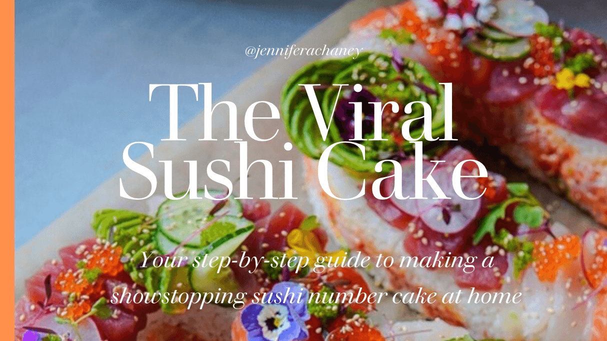 The Viral Sushi Cake | Step-by-Step Recipe