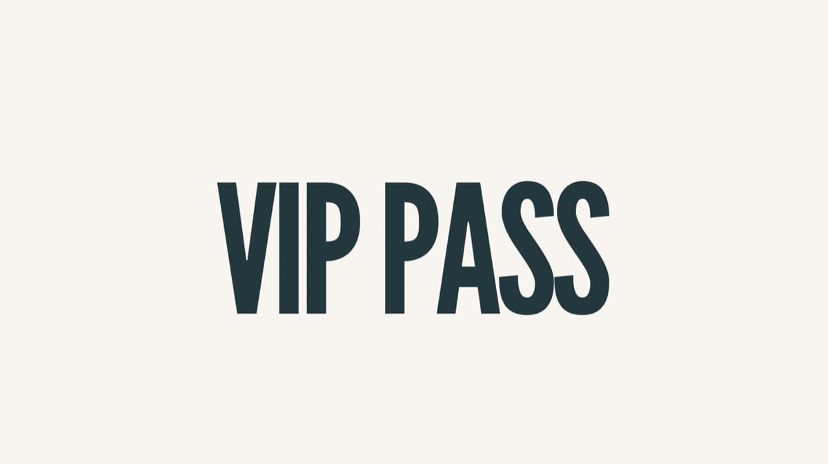 Revenue Retention VIP PASS 