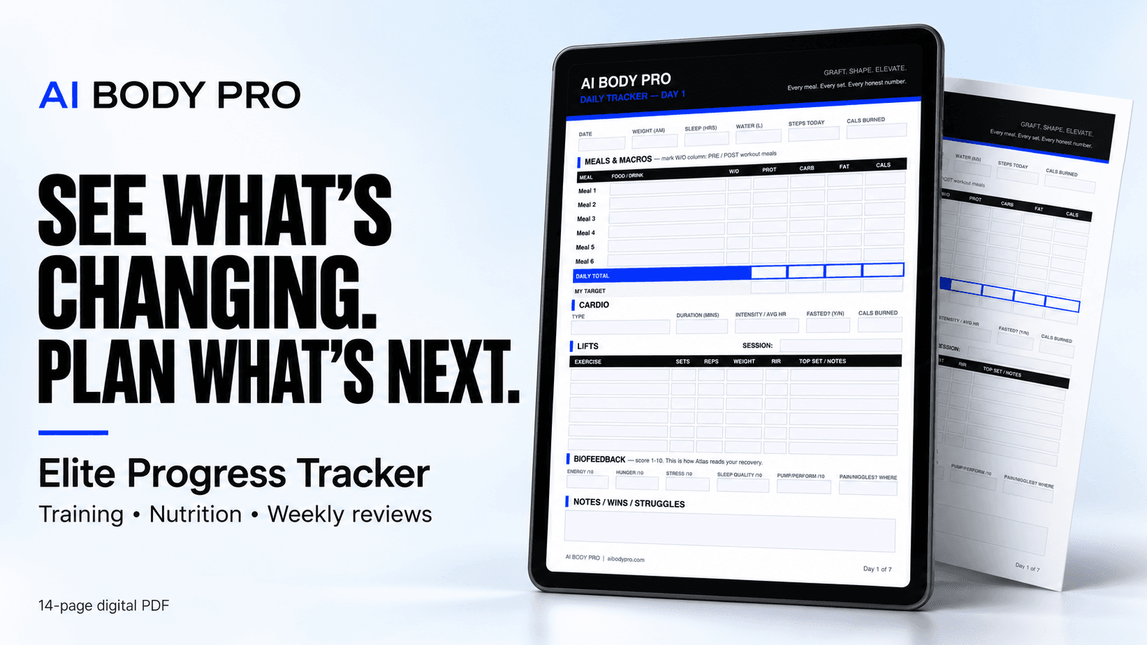 AI BODY PRO ELITE PROGRESSTRACKER 