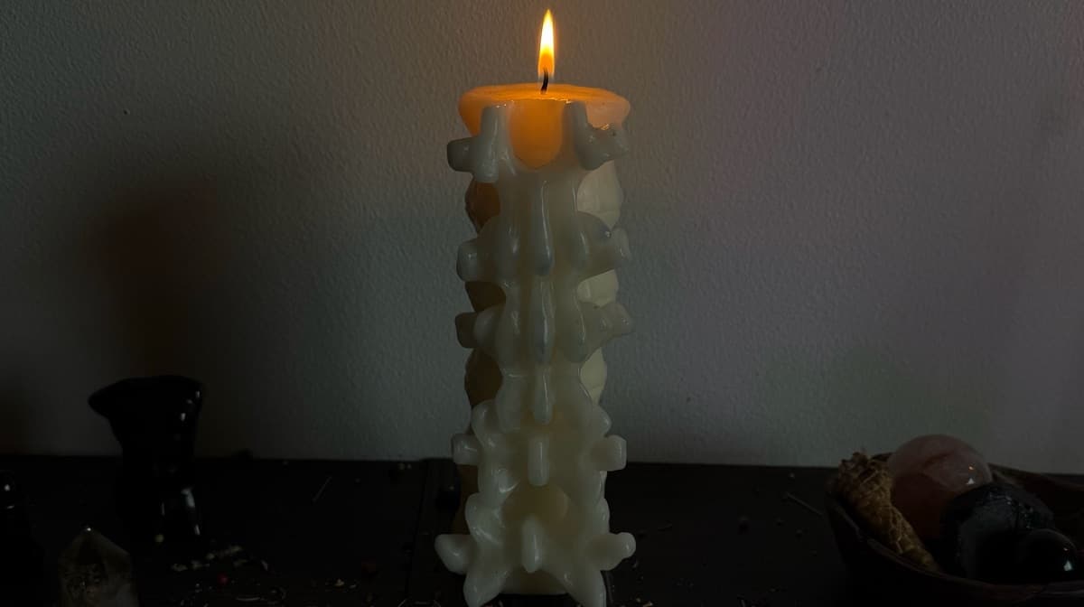 Curse candle