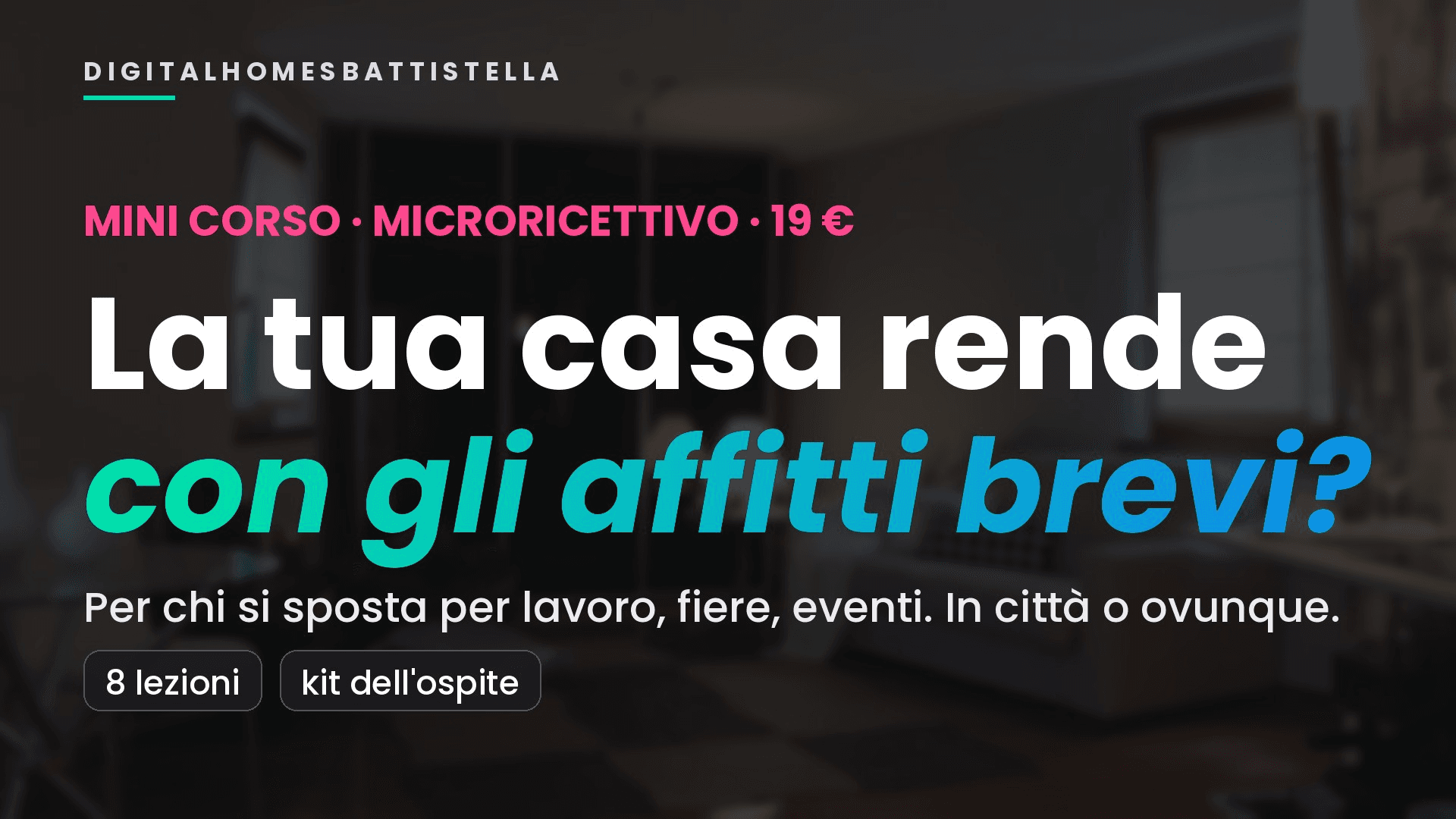 La tua casa rende con gli affitti brevi?