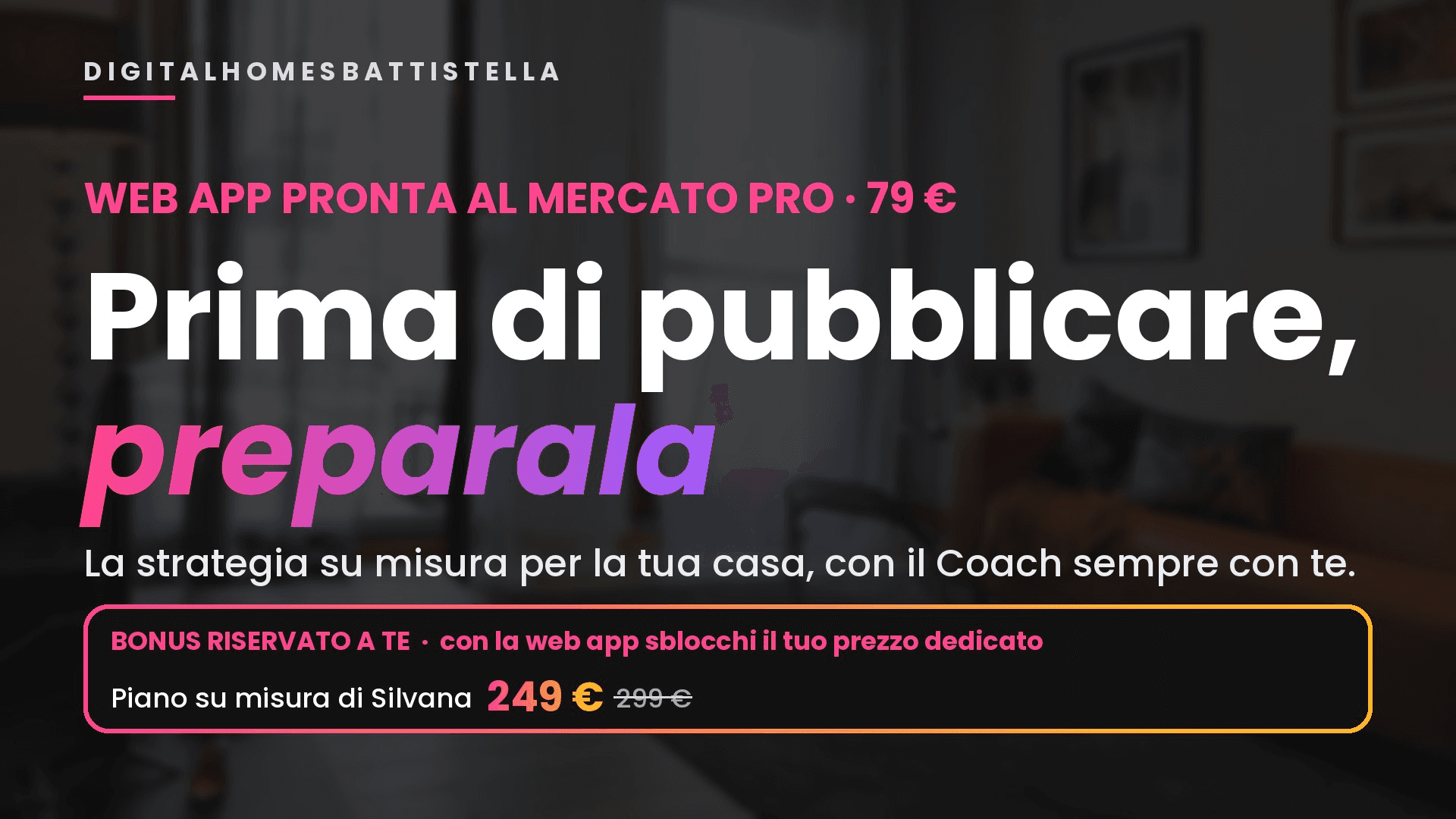 Web app · Pronta al Mercato PRO