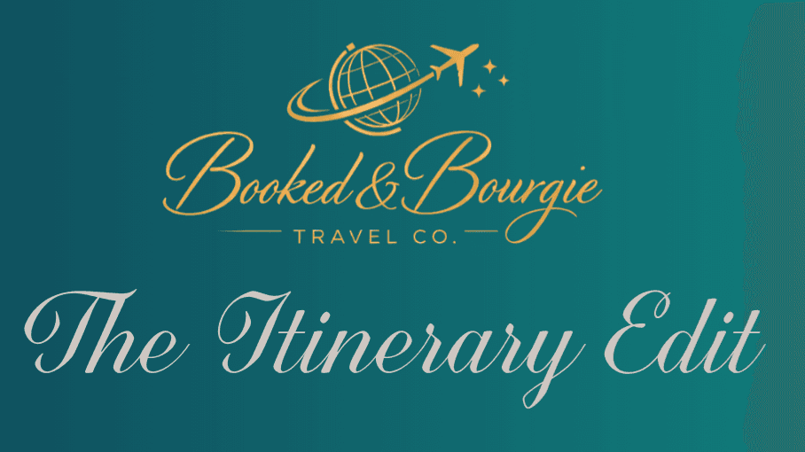 The Itinerary Edit