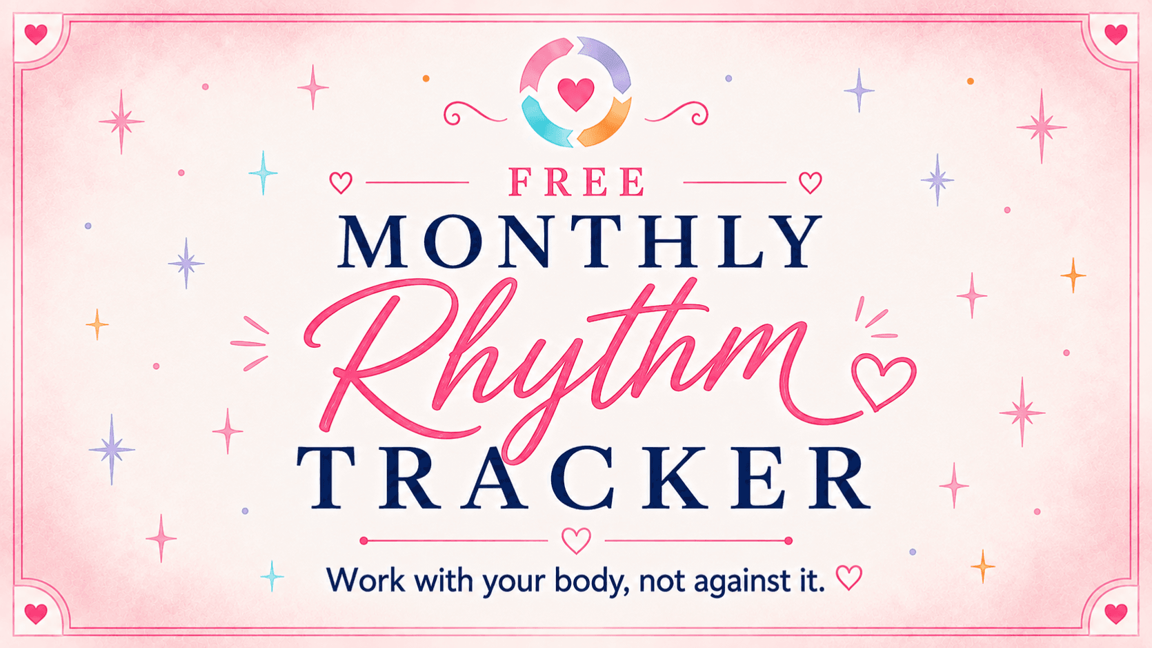 💗-FREE Cycle Syncing Tracker- 💗